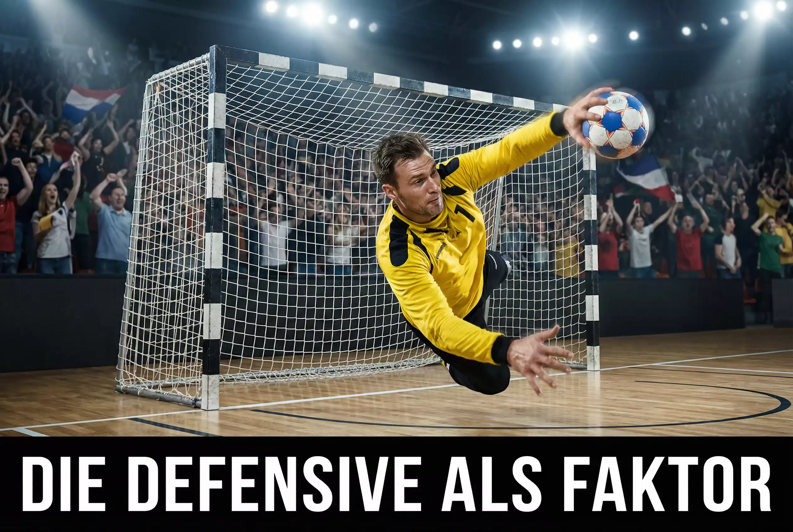 SC Magdeburg Prognose – Torhüter hält einen Wurf in der GETEC Arena